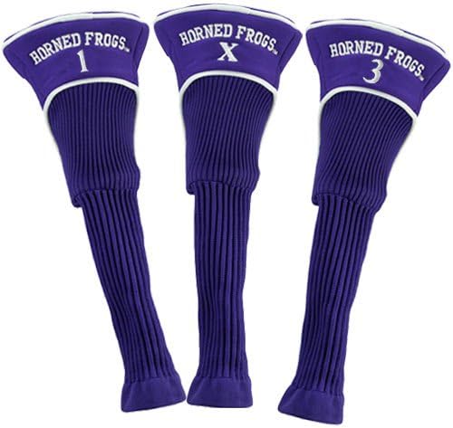 Team Golf NCAA Florida Gators Contour Golf Club Headcovers (3 Count) Numbered 1, 3, & X, Fits Oversized Drivers, Utility, Rescue & Fairway Clubs, Velour Lined for Extra Club Protection
