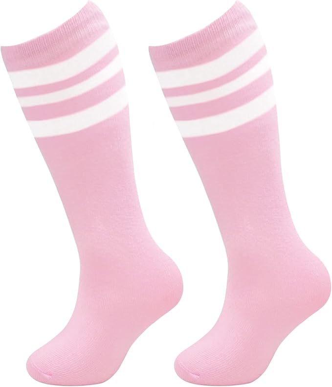 qikqik Toddler Soccer Socks Kids Soccer Socks Boys Baseball Sock Youth Football Sock Girls Softball Accessories Team Sports