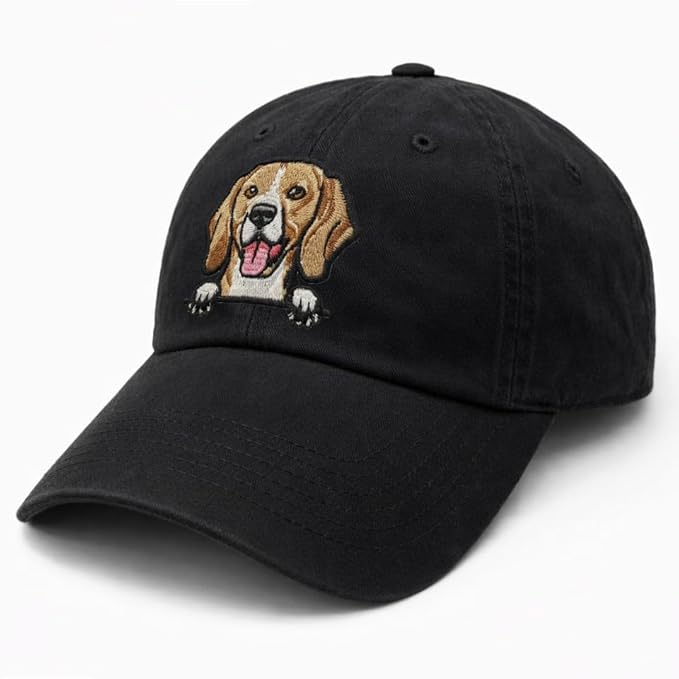 Pet Dog Lover Gifts,Embroidered Dog Baseball Hats for Men Women Dad Mom