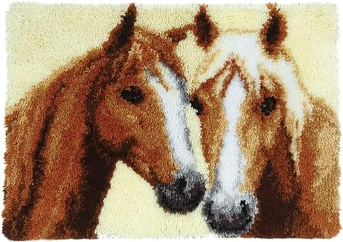 YOOTOM Latch Hook Rug Kits for Adult,Wall Hanging Tapestry Crafts