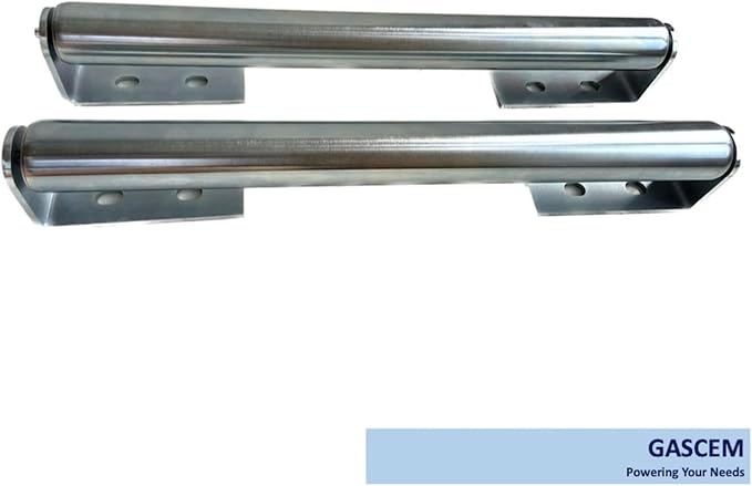Long Roller with Bracket Set | 16" Length, 1.5" Diameter | Galvanized Steel | - Image 9