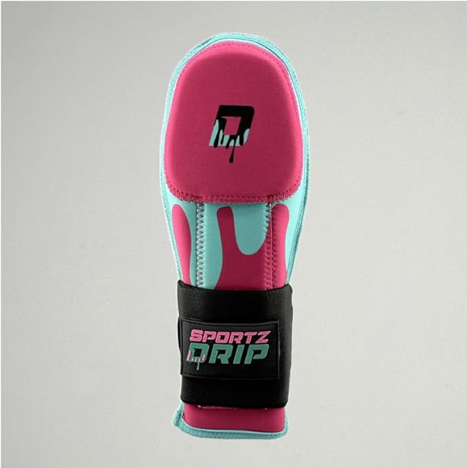 Youth Baseball/Softball Sliding Mitt (Teal/Pink)