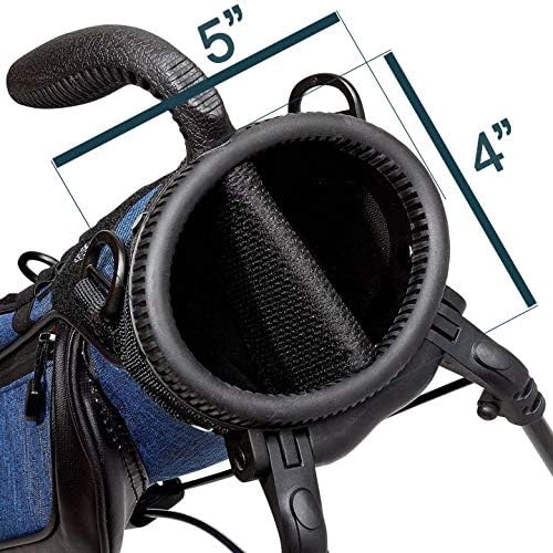 The Original Sunday Golf Loma Bag – Lightweight Golf Bag with Strap & Stand, Easy to Carry Pitch n Putt Stand Bag for Driving Range, Par 3 & Executive Courses, 31 Inches