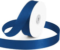 KMER LIFE 1 inch Wide x 50 Yards Navy Blue Single Faced Polyester Satin Ribbon by KMERLIFE