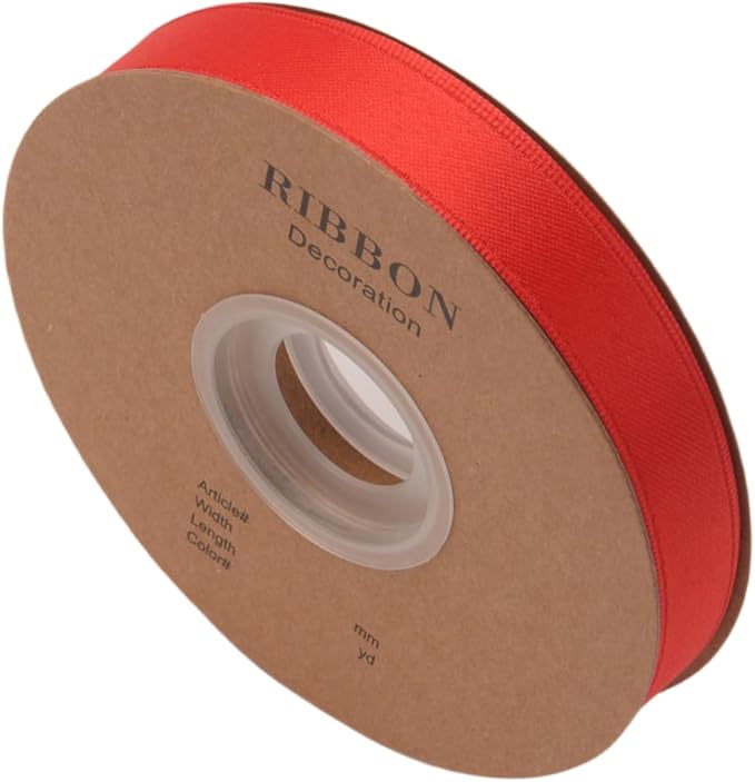 Double Side Satin Ribbon, Continuous 20 Yards, Use by Unknown