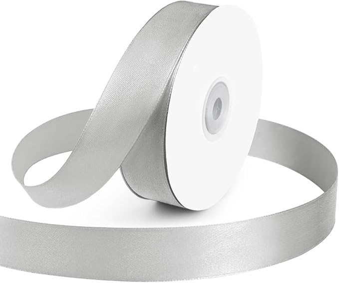 KMER LIFE 1 inch Wide x 50 Yards Polyester Satin Ribbon by KMERLIFE