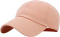 KBETHOS Classic Unisex Cotton Adjustable Low Crown Baseball Cap – Plain Dad Hat