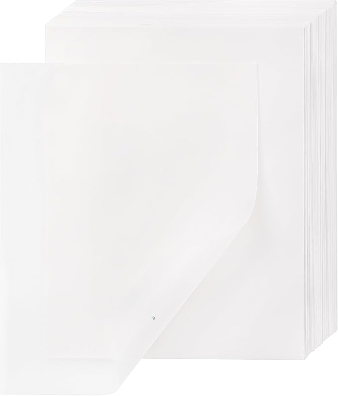 110 Sheets Transparent Vellum Paper by PENPRIS