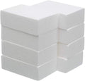 Crafare 8 Pack Craft Foam Blocks 6X4X2in Polystyrene Brick Rectangle by Crafare