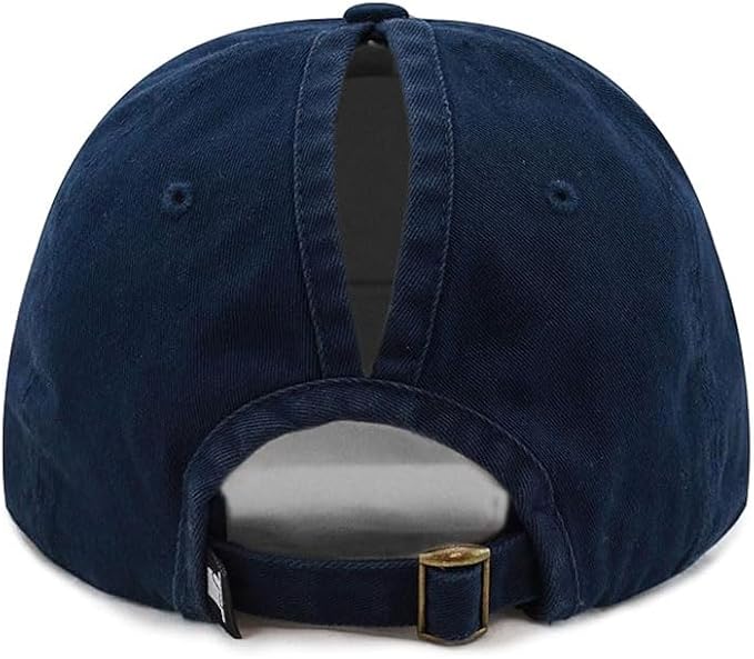 Cotton Baseball Cap Dad Hat – Washed Low Profile Adjustable Hat for Men Women Casual Outdoor Running Golf
