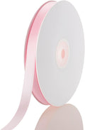 3/8 Inch Light Pink Ribbon, 50 Yards Craft Polyester Satin Ribbon Perfect by Unknown