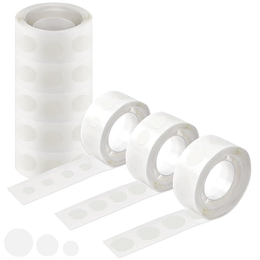 UPINS Glue Points Dots, 6 mm, 10 mm, 15 mm by UPINS