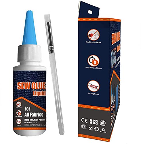1 Min Quick Bonding Fast Dry Sew Glue Liquid Natural Latex Art Glue Reinforcing - Image 2