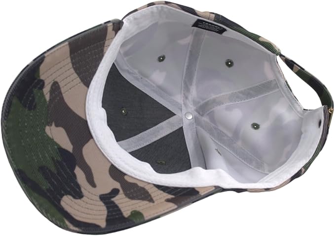 TSSGBL Men's Plain Baseball Hat - OSFM & XXL Big Head Fit，Adjustable Structured Ball Cap with Reflective Sandwich Brim