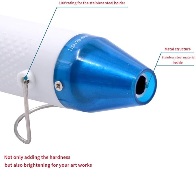 mofa Embossing Heat Gun, Hot Air Gun Tools Shrink Gun - Image 3