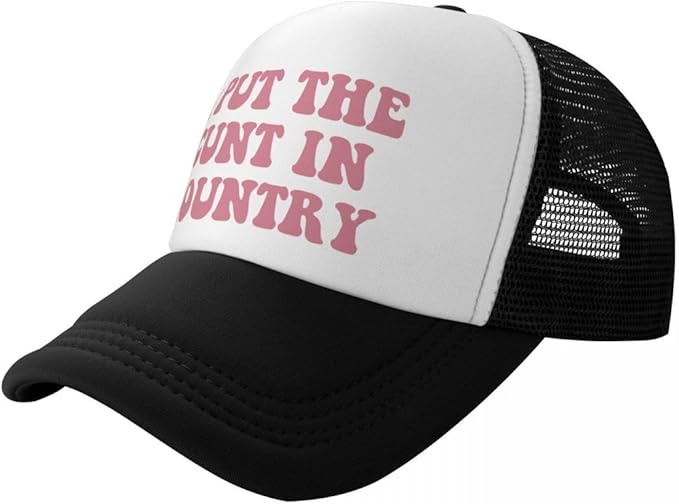 Funny Trucker Hat for Women Hot Pink Funny Gag Trucker Hats for Men Girls Trip