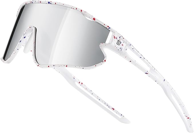 DUCO Kids Sunglasses Youth Baseball Sun Glasses Lightweight TR90 Frame UV400 Sports Cycling Shades for Boys Girls DK268