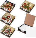 Saillong Christmas 4 Pcs Diamond Painting Note Box Kit Sticky Note Holders