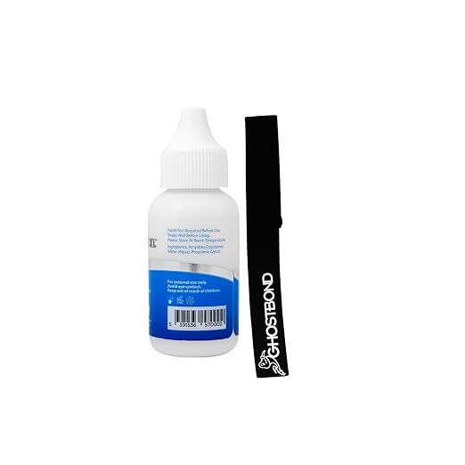 GHOSTBOND XL Hair Replacement Adhesive 1.3oz & Elastic Meltband Set | Invisible - Image 4