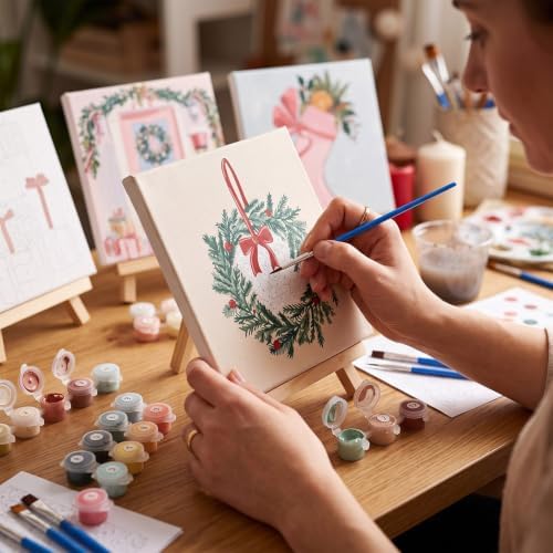YooNotee 12 Pack Christmas Paint by Numbers Kit