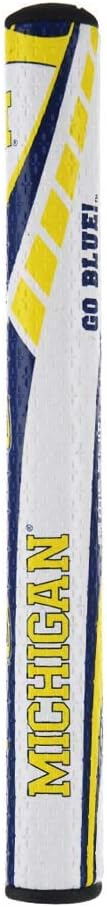 SuperStroke NCAA Golf Putter Grip, Ohio State University (Mid Slim 2.0) | Cross-Traction Surface Texture and Oversized Profile | Even Grip Pressure for a More Consistent Stroke | Non-Slip Grip