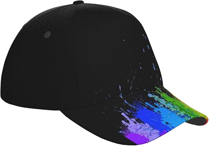 LGBT Gay Pride Rainbow Hat Men Women Baseball Cap Adjustable LGBT Trucker Hat Unisex Style Headwear Hats