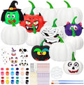 Simgoing 36 Sets Pumpkin Painting Kits Fall Halloween Crafts, Spooky Animal