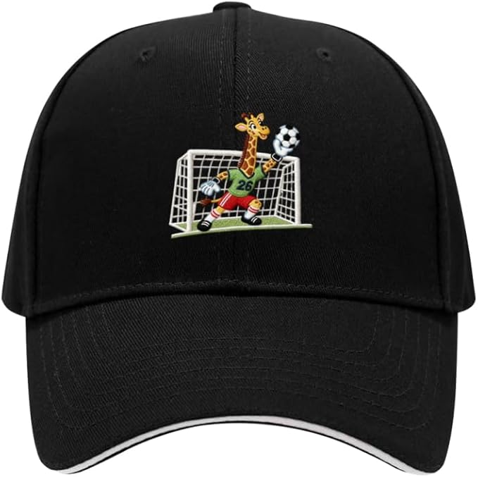 Embroidered Baseball Cap for Men Women, Breathable Cotton Adjustable Hat, Various Patterns for Casual Daily Outfits