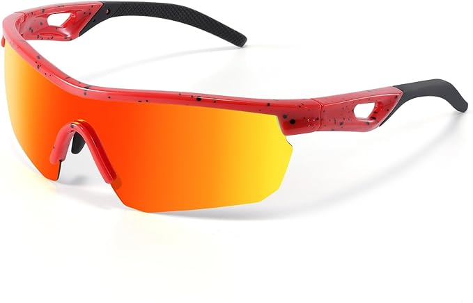 Kids Sunglasses Polarized Youth Baseball Sunglasses Softball Cycling Sports Sun Glasses Boys Girls