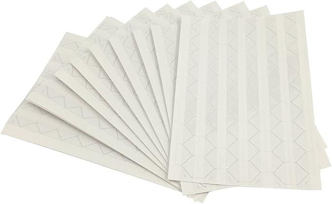 10 Sheet Photo Corners Self Adhesive PVC Paper Photo Foto Corner Stickers by YYaaloa