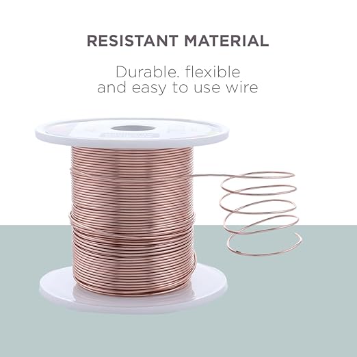 UTILE Armature Aluminum Wire 100 ft 18 Gauge 1.2 mm Anodized Craft Bendable - Image 3