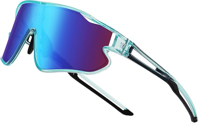 DUCO Kids Sunglasses Youth Baseball Sun Glasses Lightweight TR90 Frame UV400 Sports Cycling Shades for Boys Girls DK268