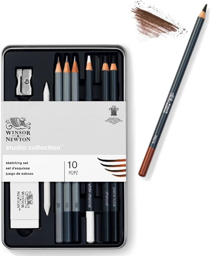 Winsor & Newton Studio Collection Artist Pencils, Sketching Pencils - Image 6