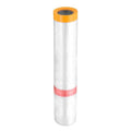 HARFINGTON Pre-Taped Masking Film 157.5" x32.8ft Double Adhesive Tape and Drape by HARFINGTON