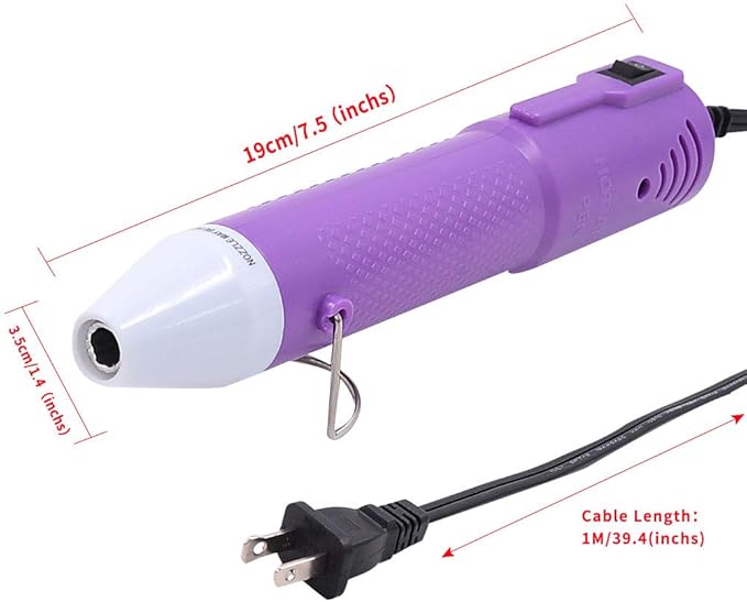 Heat Gun, mofa Embossing Mini Heat Gun, Hot Air Gun - Image 2