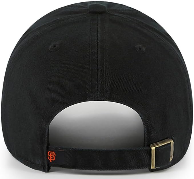 47 Brand MLB Team Color Home Primary Logo Clean Up Adjustable Baseball Cap Hat, Adult One Size Fits All