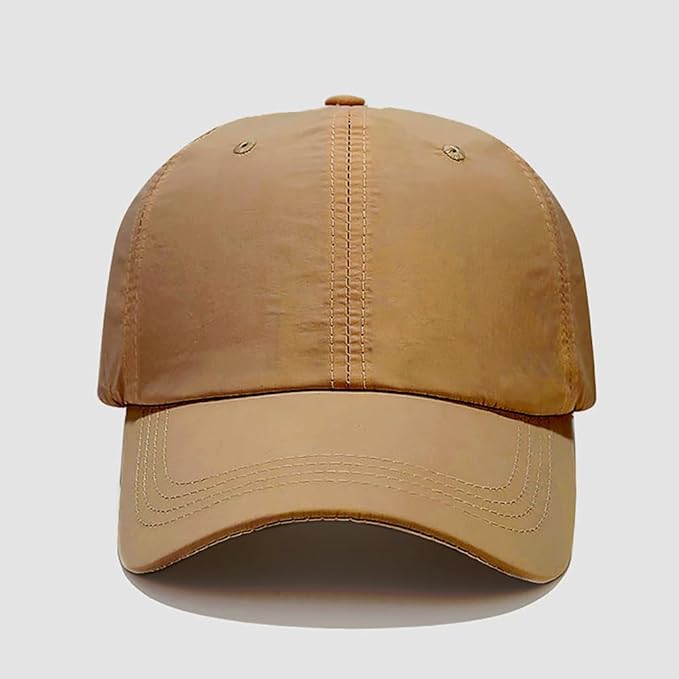 Malaxlx Waterproof Baseball Cap for Men Women Breathable UPF50+ Sport Outdoor Caps Quick Dry Adjustable Rain Hat