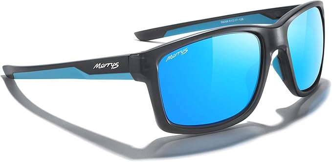 MERRY'S Sports Polarized Sunglasses For Men Women Cycling Running Driving Golf Fishing UV400 Protection S9266