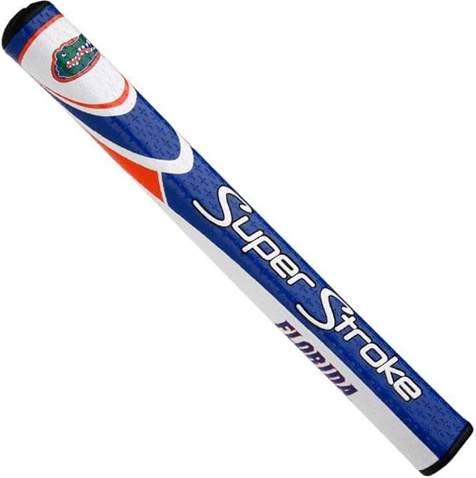 SuperStroke NCAA Golf Putter Grip, Ohio State University (Mid Slim 2.0) | Cross-Traction Surface Texture and Oversized Profile | Even Grip Pressure for a More Consistent Stroke | Non-Slip Grip