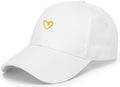 Malaxlx Women's Men's Fashion Baseball Cap Adjustable Strapback Hats Dad Hat Visor Sports Hat
