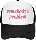 Funny Trucker Hat for Women Hot Pink Funny Gag Trucker Hats for Men Girls Trip