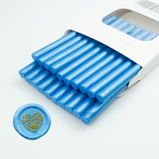 Wax Seal Stick, Ioggtser 20PCS Mini Glue Gun Wax Seal Stick by Ioggtser