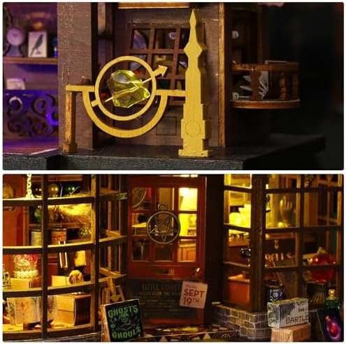 DIY Miniature House Kit, Mini House Building kit for Adults, Treasure House