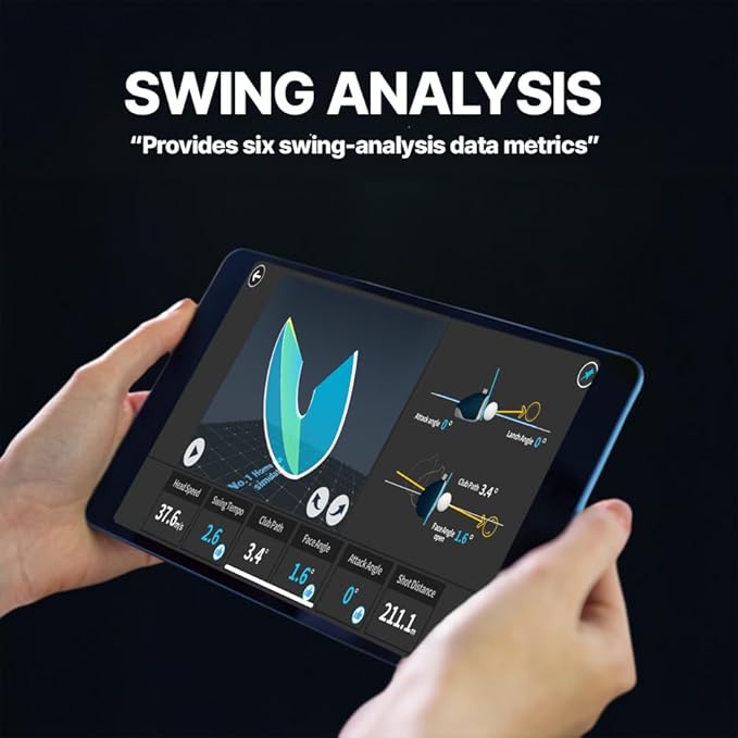 PHIGOLF Home Golf Game Simulator: Enjoy Interactive Golf with Motion Sensor & Swing Stick for Indoor & Outdoor Fun – 38,000+ Courses Worldwide, Compatible with Android, iOS, App & E6 Connect