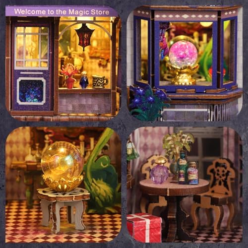 DIY Miniature House Kit, Mini House Building kit for Adults, Magic Ocean
