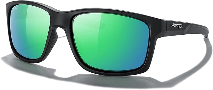 MERRY'S Sports Polarized Sunglasses For Men Women Cycling Running Driving Golf Fishing UV400 Protection S9266