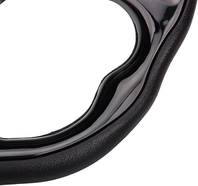 D Shape Style Golf Cart Steering Wheel Universal Design for Club Car Ds and Precedent EZGO RXV & TXT, Yamaha Golf Cart Steering Wheel