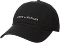 Tommy Hilfiger Men's Cotton Logo Adjustable Baseball Cap
