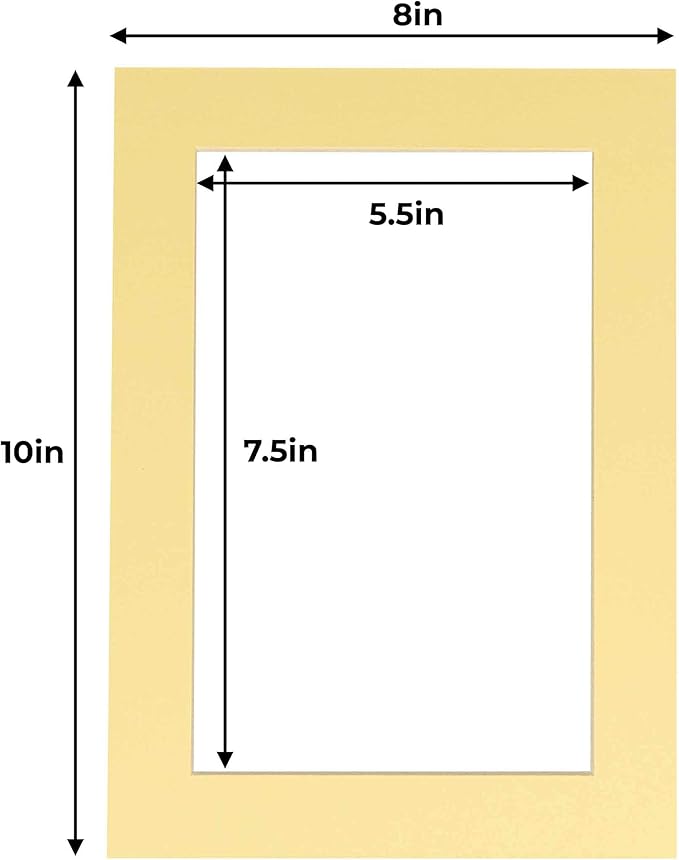 6x8 Mat for 8x10 Frame - Image 3