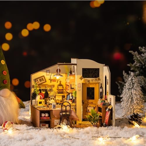 Rolife DIY Miniature House Kits for Adults -Cozy Kitchen (Advanced Level)